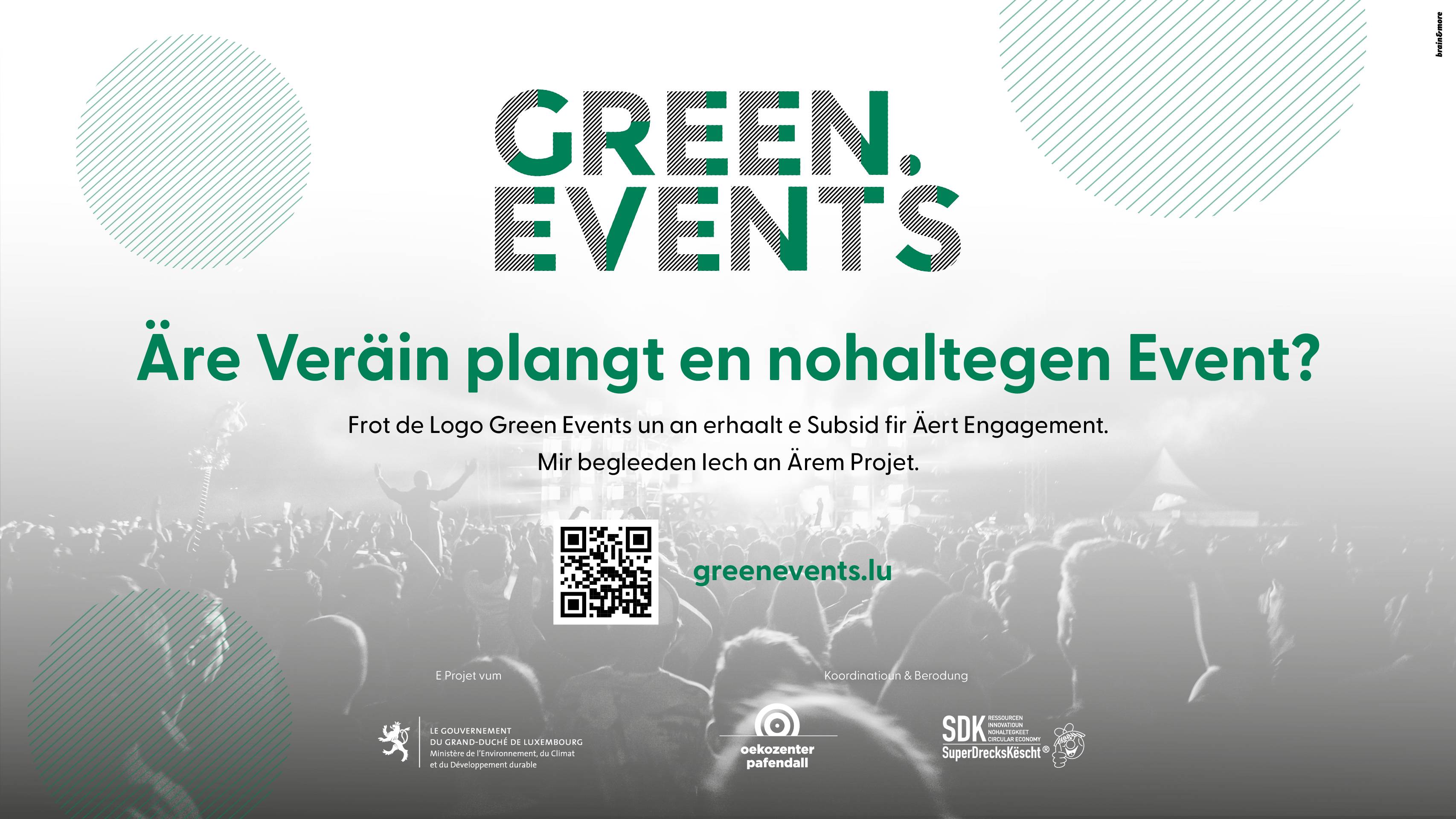 Green events – accompagnement pour événements écoresponsables