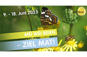 Natur&ëmwelt: recensement des insectes du 9 au 18 juin 2023