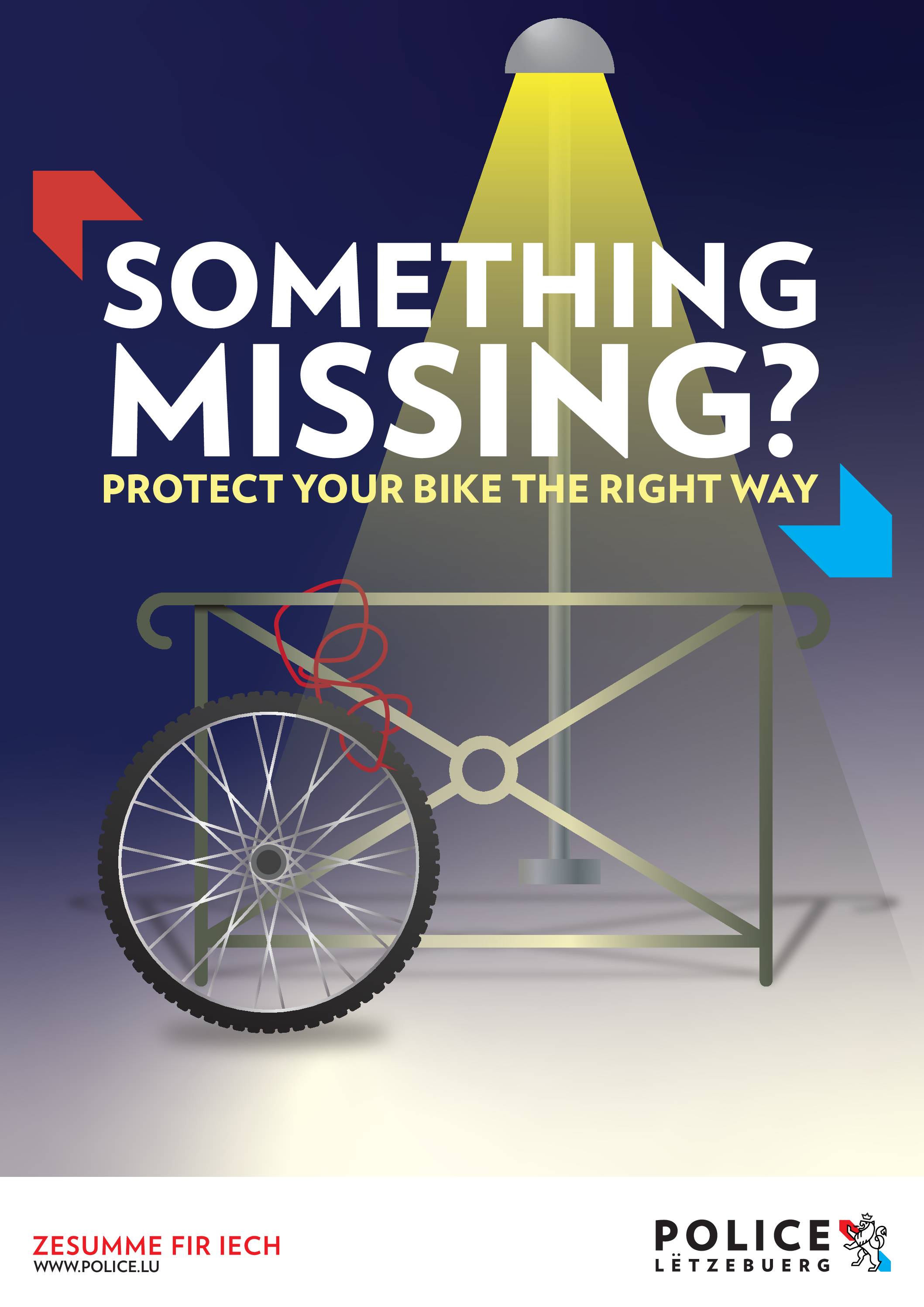 Police Lëtzebuerg – Protection du vélo