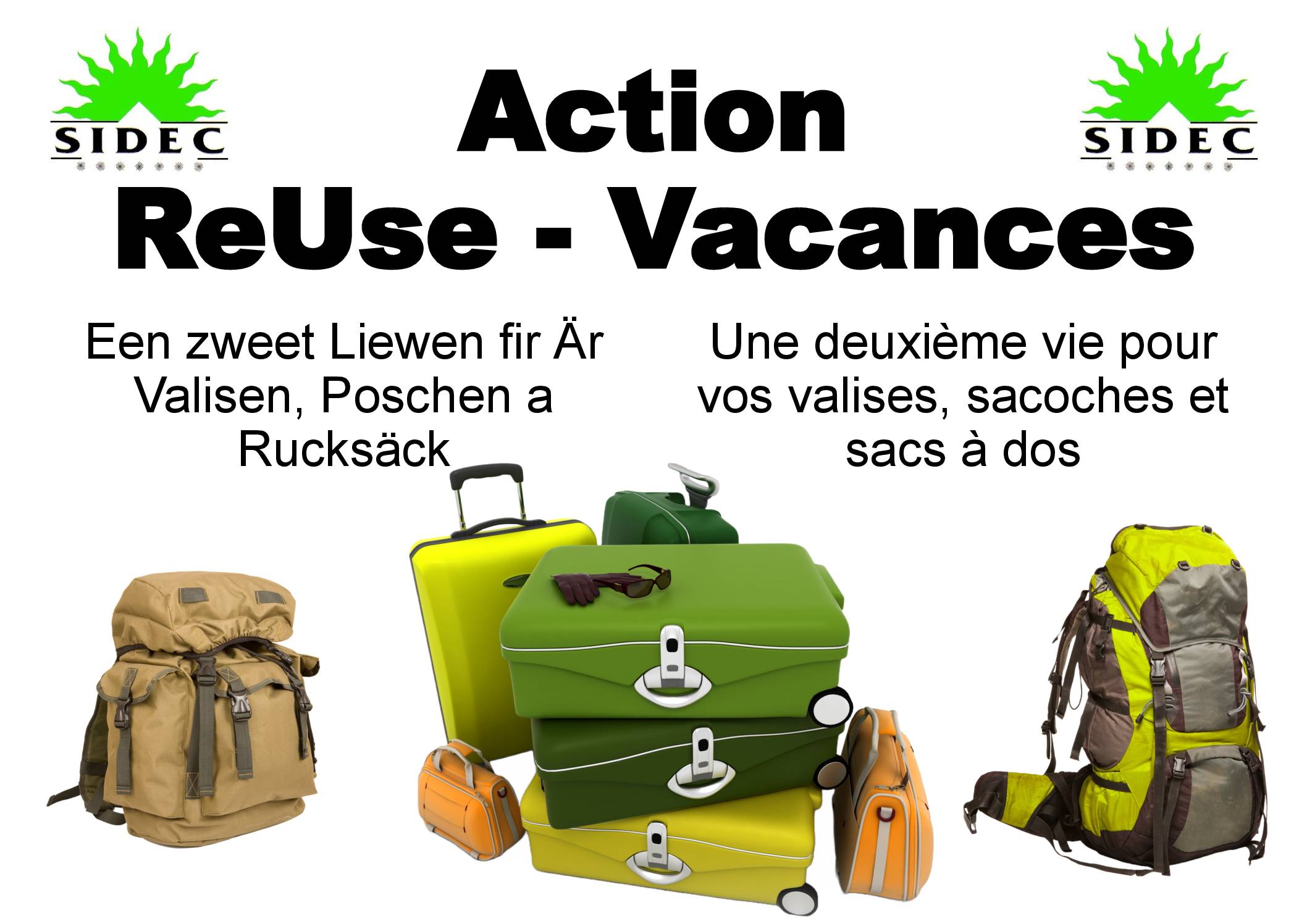 SIDEC: Action "ReUse vacances"