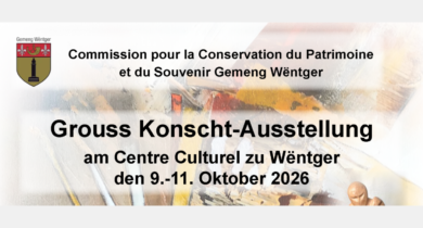 Commission pour la Conservation du Patrimoine et du Souvenir : grande exposition d'art