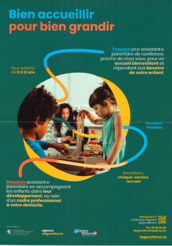 Dageselteren: Bien accueillir pour bien grandir