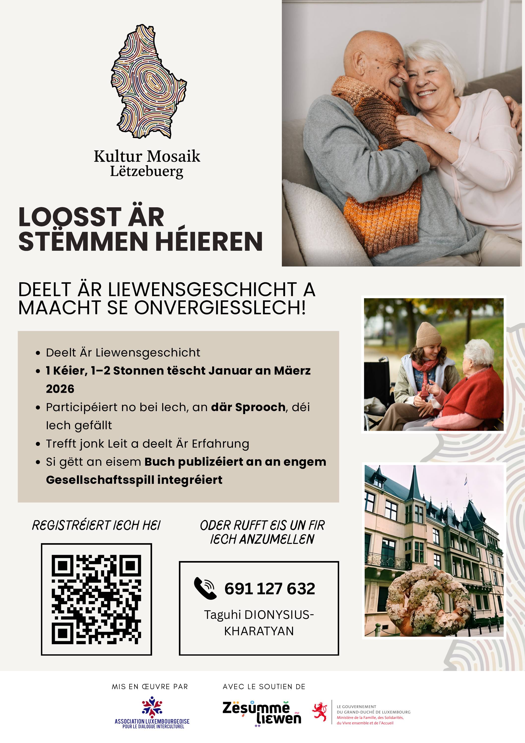 Kultur Mosaik Lëtzebuerg: devenez Ambassadeur de la culture luxembourgeoise