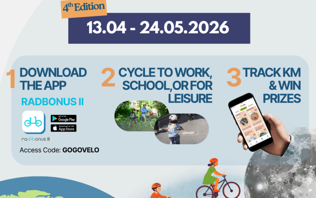 GoGoVelo Challenge du 13 avril au 24 mai 2026