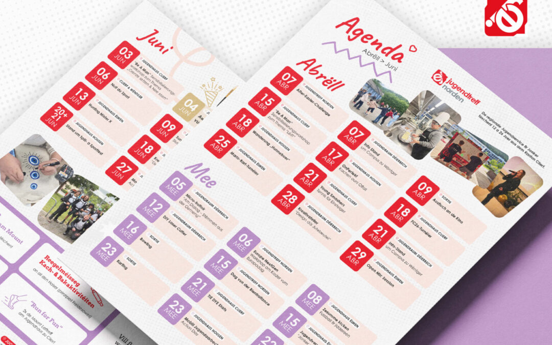 Jugendtreff Norden: agenda avril à juin 2026