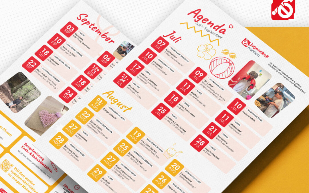 Jugendtreff Norden : agenda de juillet à septembre 2026
