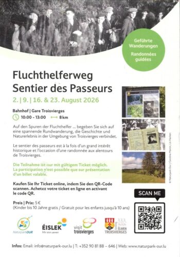 Sentier des Passeurs - Visites guidées 2026