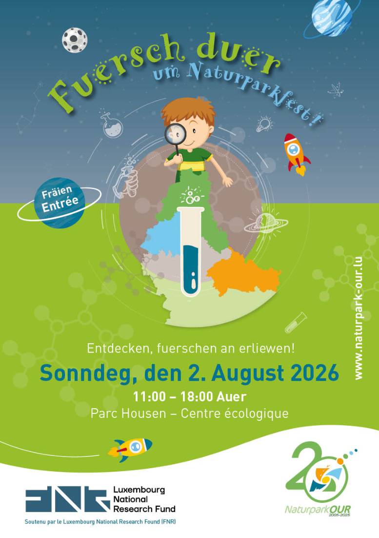 Naturpark Our: Fuersch duer um Naturparkfest !