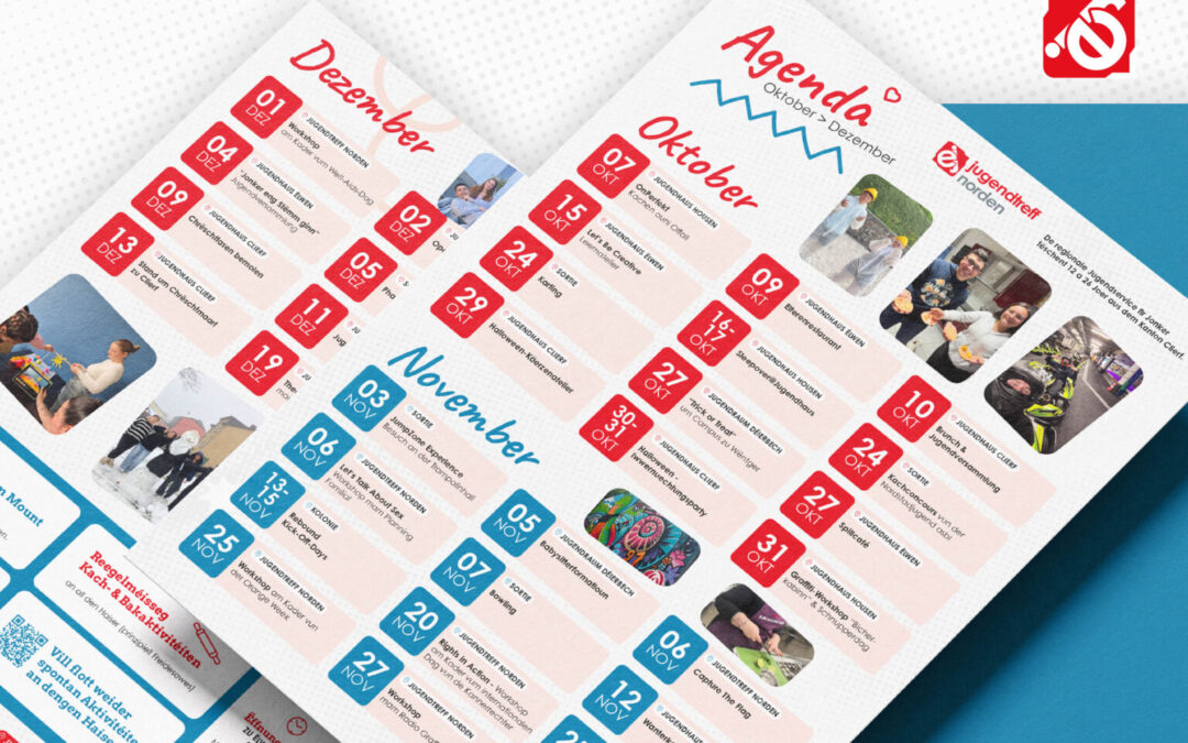Jugendtreff Norden: agenda d&rsquo;octobre à décembre 2026