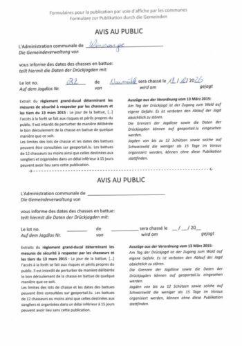Chasse en battue lot 32 - 18 décembre 2026