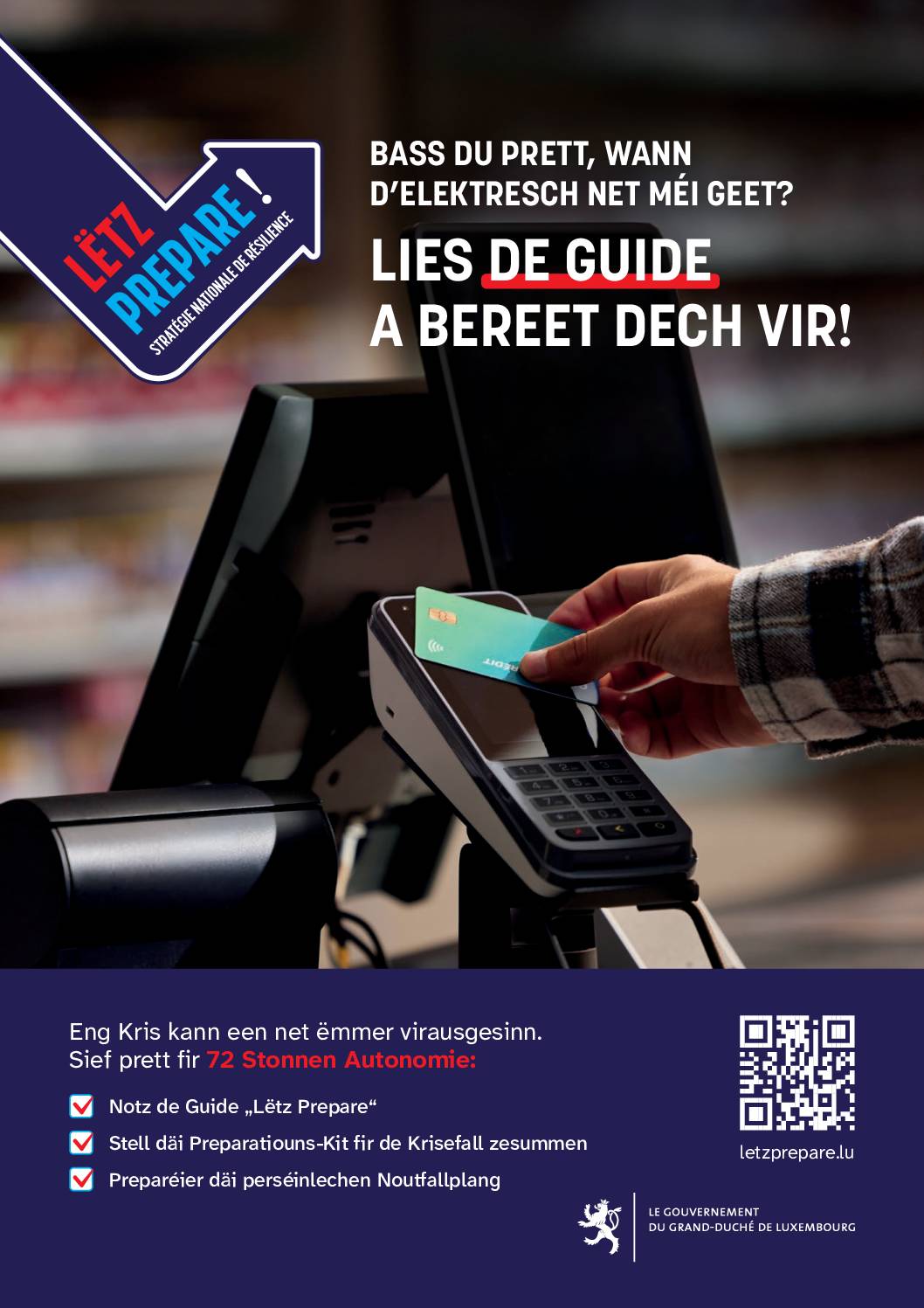 Campagne « Lëtz Prepare »